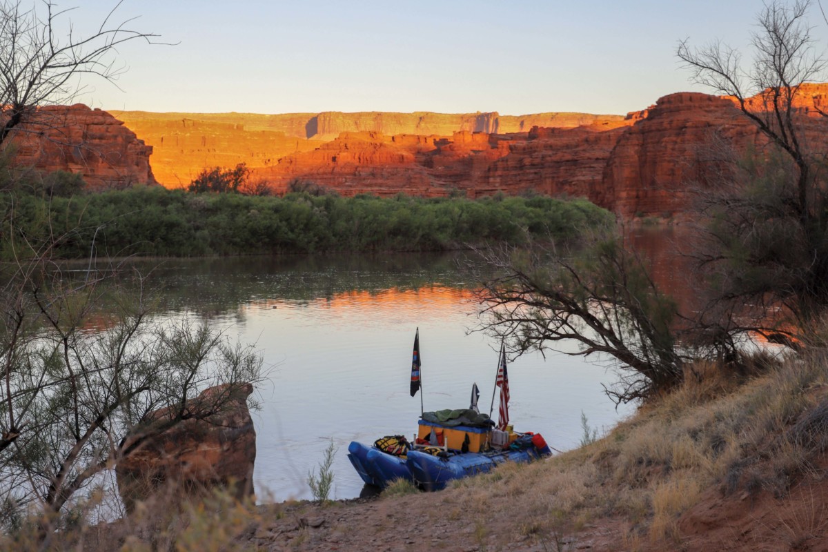 Evening at Camp